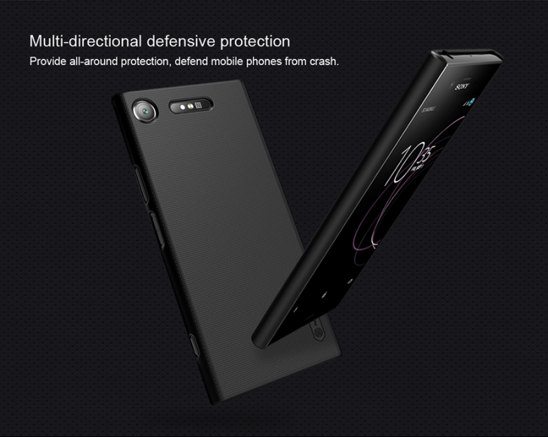 Ốp Lưng Sony Xperia XZ1 Dạng Sần Hiệu Nillkin Chính hãng được sản xuất tại Hokong là sản phẩm thương hiệu chính hãng được làm bằng chất nhựa PU cao cấp nên độ bền và độ đàn hồi cao, thiết kế dạng sần